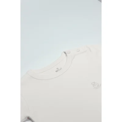 Bistyle Natural Basic Style Uzun Kol Body, Ekru