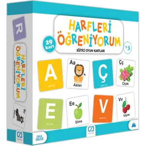 Games Harfleri Öğreniyorum Eğitici Oyun Kartları, 29 Kart