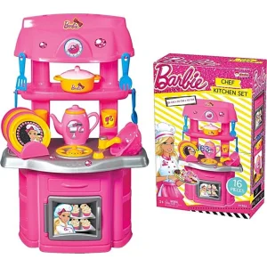 Dede Barbie Şef Mutfak Seti, 54x36x14 cm
