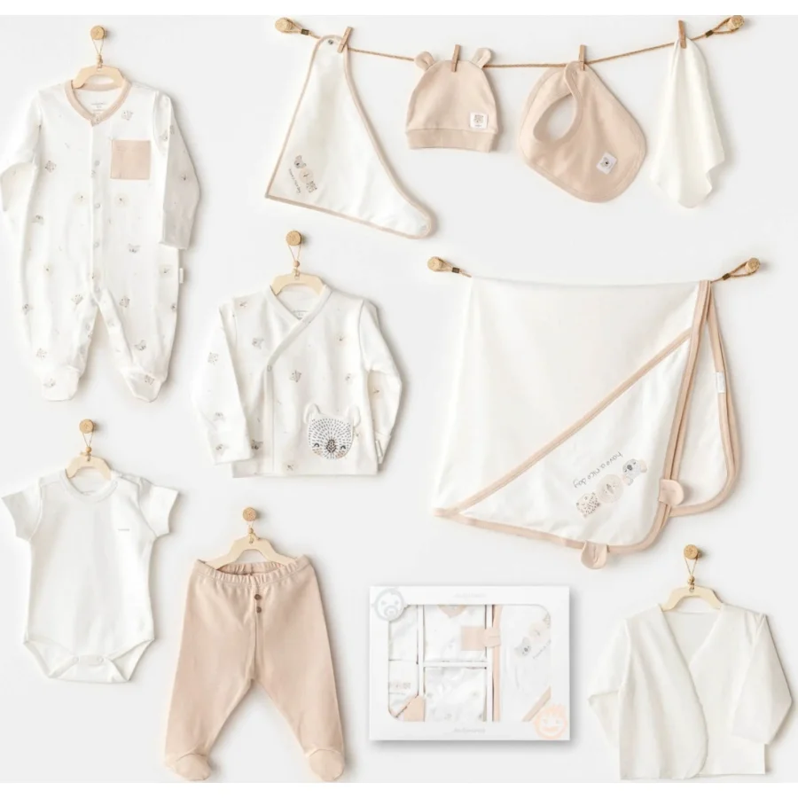 Andywawa Happy Animals Hastane Çıkışı, 10'lu, Ekru