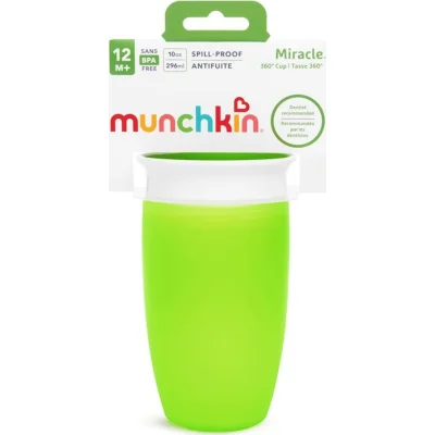 Munchkin Mucize 360° Alıştırma Bardağı 12 Ay+ 296 ml 90316 Yeşil