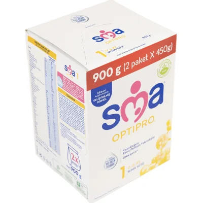SMA Optipro 1 Probiyotik Bebek Sütü, 0-6 Ay, 400 g