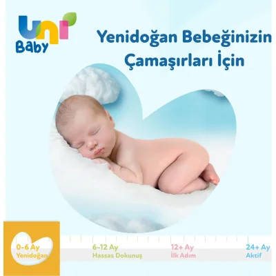 Uni Baby Yenidoğan Sıvı Çamaşır Sabunu, 1500 ml