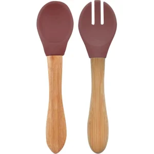 OiOi Mama Kaşığı ve Çatal Seti, Velvet Rose