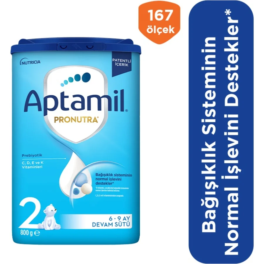 Aptamil 2 Devam Sütü, 800 g