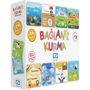 Games Bağlantı Kurma Eğitici Oyun Kartları, 29 Kart