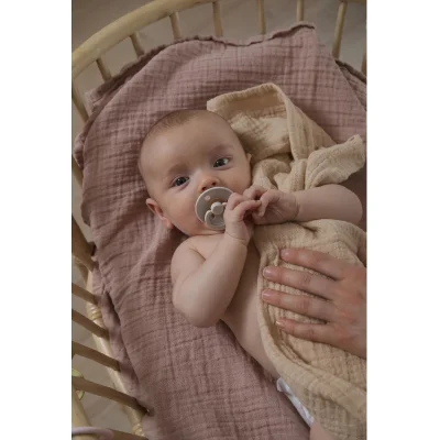 Bibs Colour Kauçuk Emzik, 0-6 Ay, Ivory