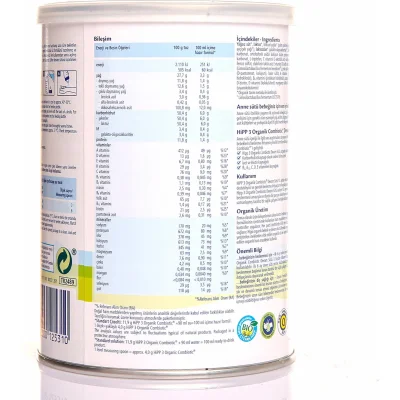 Hipp 3 Organik Combiotic Çocuk Devam Sütü, 350 g