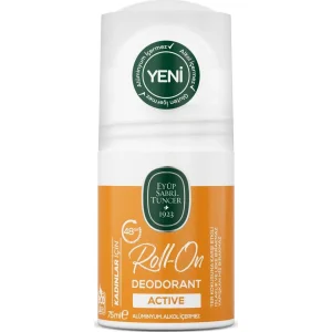 Eyüp Sabri Tuncer Kadın Roll On Deodorant, 75 ml, Active