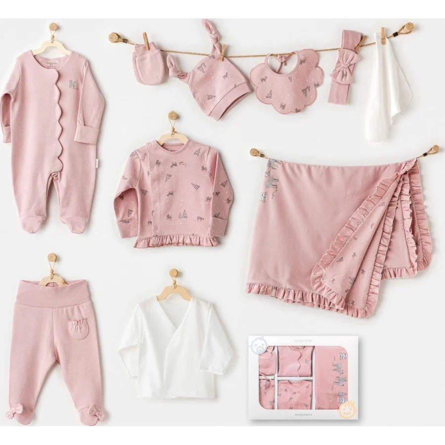 Andywawa Puppy Gazelle Hastane Çıkışı, 10'lu, Pembe