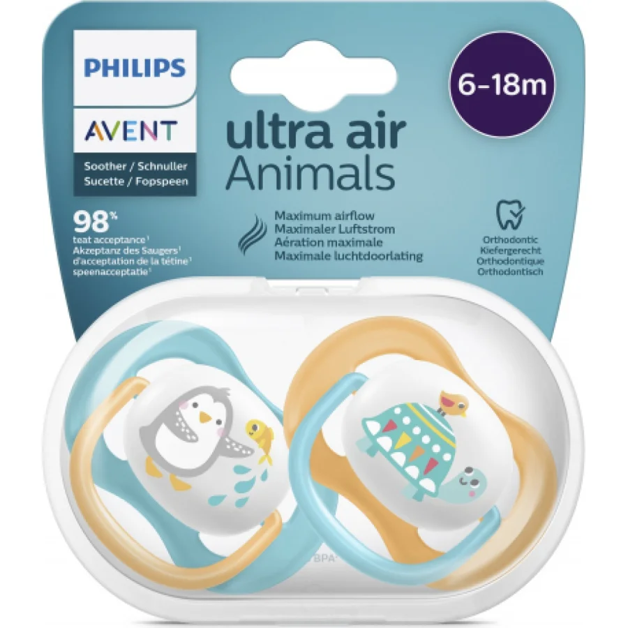 Philips Avent Ultra Air Emzik, 6-18 Ay, Erkek