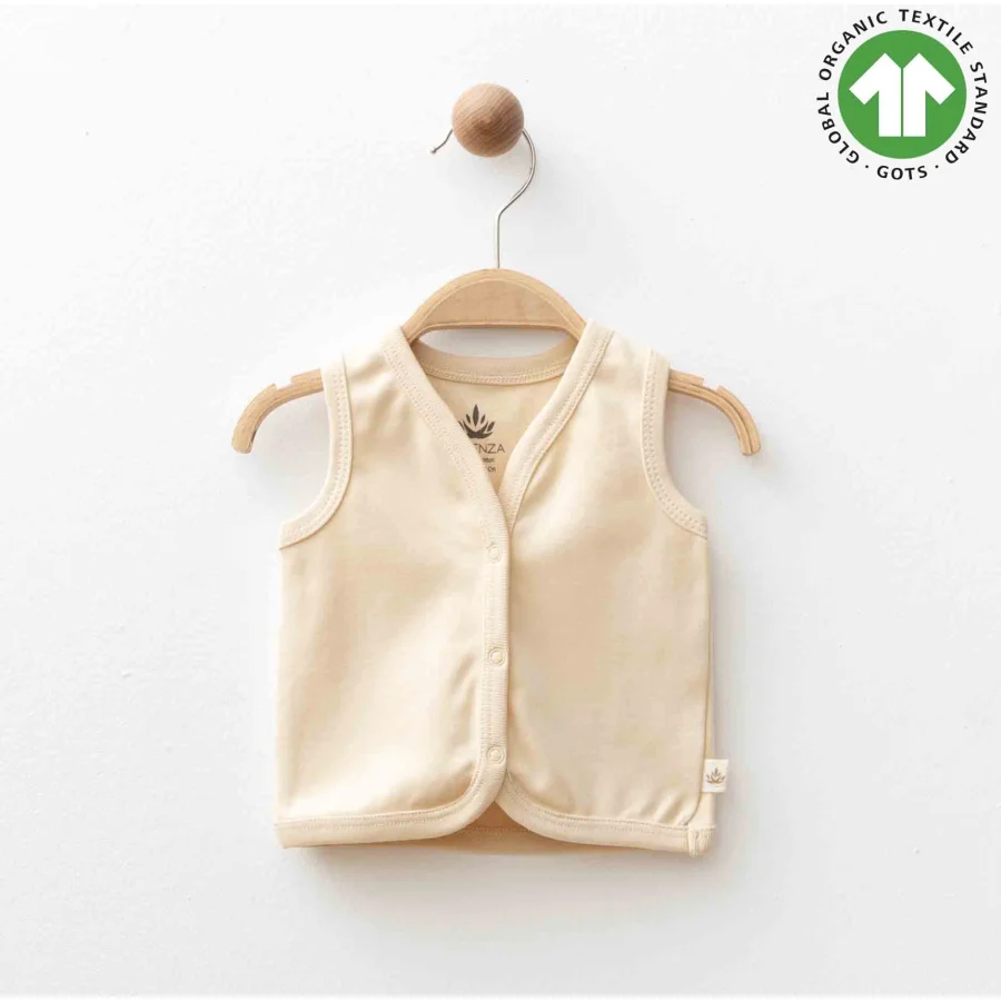 Eslenza Oganik Yelek 2088 Bej