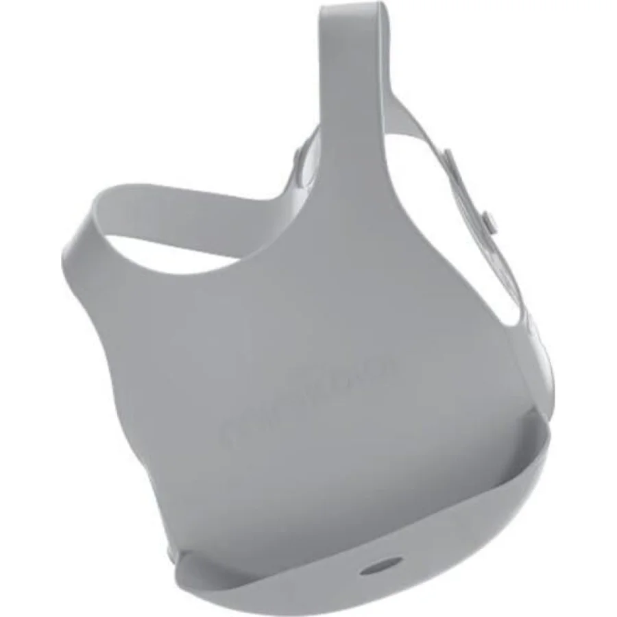 OiOi Silikon Mama Önlüğü Powder, Gri