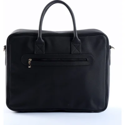 M&Y Hera Deri Anne Bebek Çantası, Siyah