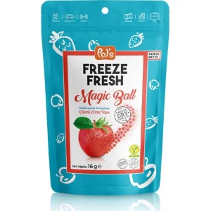 Pol’s Freeze Fresh Magic Ball, Çilekli, Elma Topu, 16 g