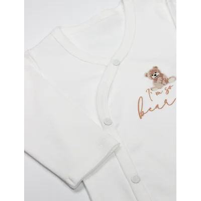 Bistyle I Am So Bear Uzun Kol Badi, Bej-Ekru, Ekru