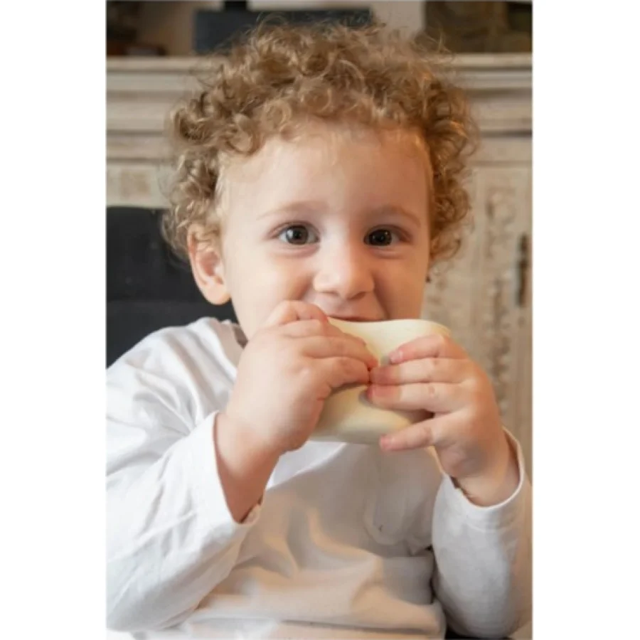 BabyJem Silikon Bardak, Ekru