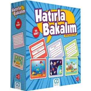 Games Hatırla Bakalım Eğitici Hafıza Oyunu, 55 Kart