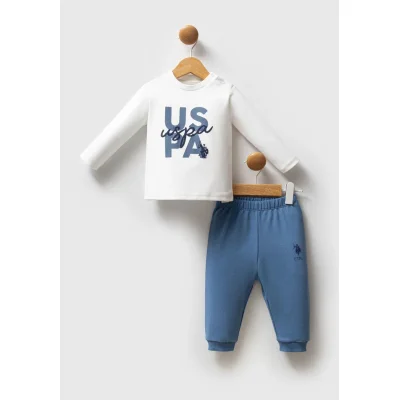 U.S. Polo Assn Takım, 3'lü, Mavi