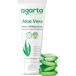 Agarta Doğal Cilt Bakım Kremi 75 ml Aloe Vera