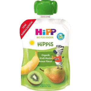 Hipp Organik Kivili Muzlu Armut Püresi, 90 g