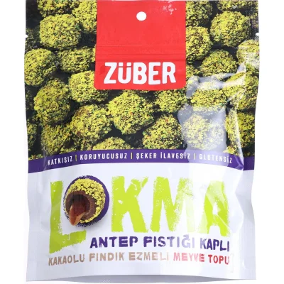 Züber Lokma Antep Fıstığı, 96 g