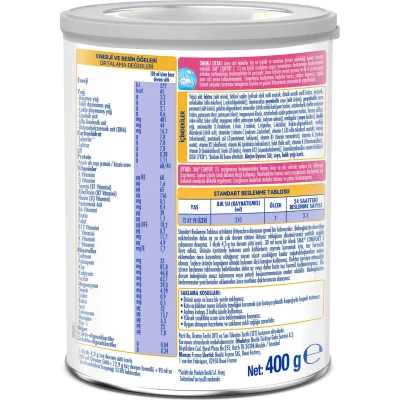 SMA Comfort 3 Devam Sütü 1-3 Yaş, 400 g