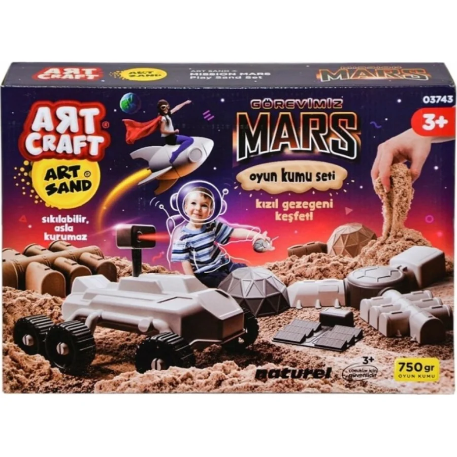 Art Craft Görevimiz MArs Kum Seti