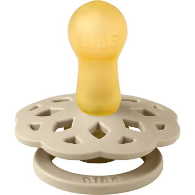 Bibs Boheme Kauçuk Emzik 0-6 Ay Vanilla