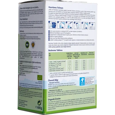 Hipp 1 Organik Combiotic Bebek Sütü, 600 g