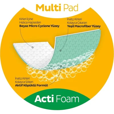 Sleepy Yüzey Temizlik Havlusu 30 Adet Yağ Çözücü