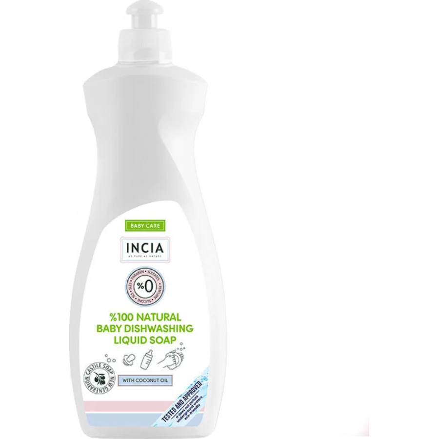 İncia Bebek Bulaşık Emzik Biberon Temizleyici, 500 ml