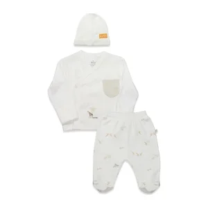 Bistyle Safari Forewer Zıbın Takım, 3'lü, Yeşil