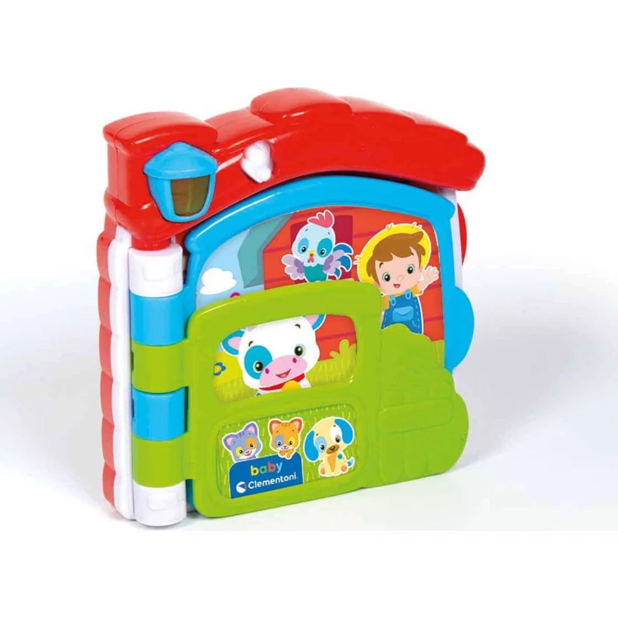 Baby Clementoni Eğlenceli Çiftlik Bebek Kitabı 17652