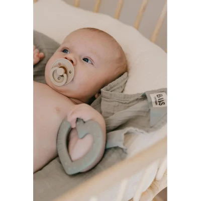 Bibs Colour Kauçuk Emzik, 0-6 Ay, Vanilla