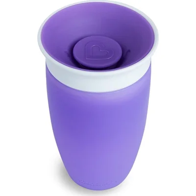 Munchkin Mucize 360° Alıştırma Bardağı 12 Ay+, 296 ml, Mor