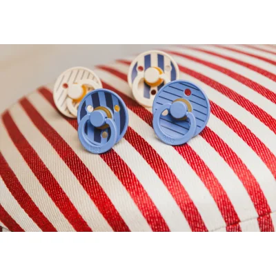 Bibs Studio Colour Pin Kauçuk Emzik 0-6 Ay Sky, Mavi