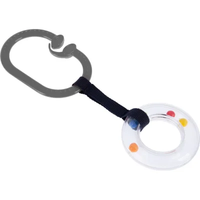 BabyJem Çıngıraklı Puset Halkası, Gri