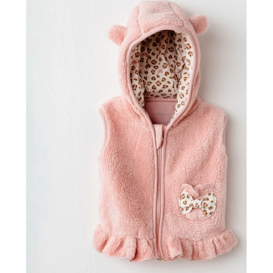Andywawa Little Leopard Yelek, Pembe