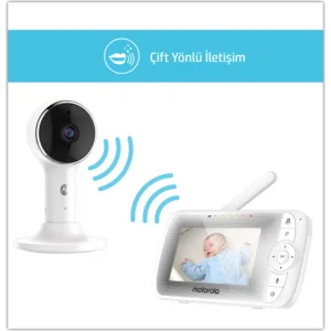 Motorola WM-LUX64 Wifi Connect 4.3 FHD LCD Dijital Bebek Kamerası