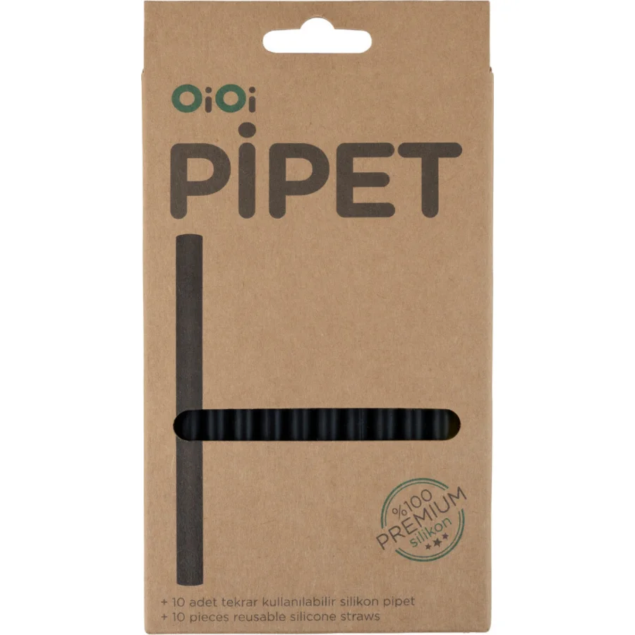 OiOi Silikon Pipet 10lu Bitter Black