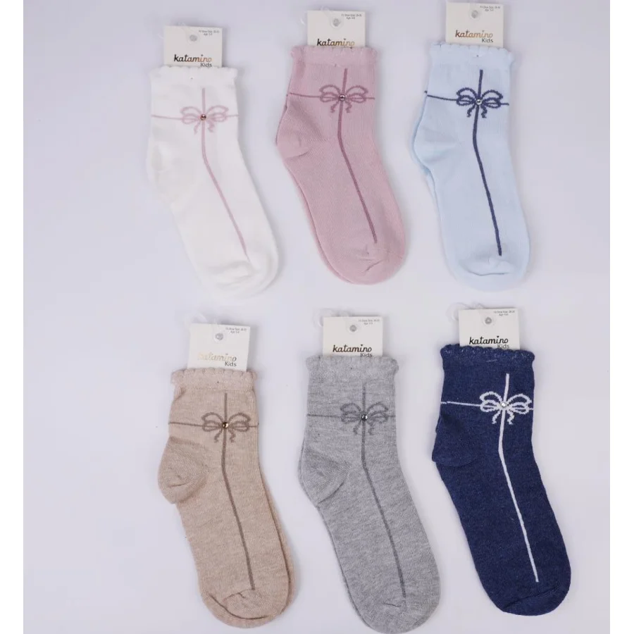 Katamino Kumru Kız Soket Çorap, Asorti