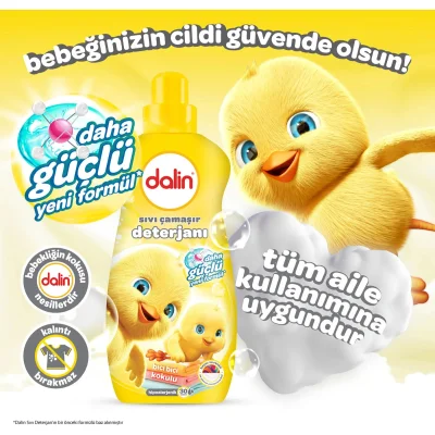 Dalin Sıvı Çamaşır Deterjanı, 1500 ml