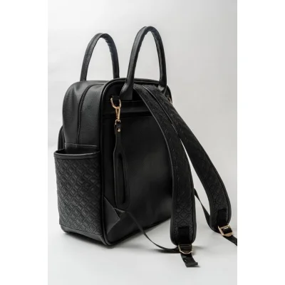 M&Y Mia Anne Bebek Bakım Sırt Çantası, Siyah