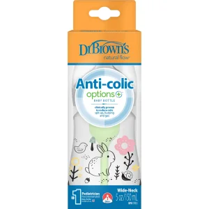 Dr.Brown's Geniş Ağız PP Antikolik Options Biberon, 150 ml, Kız