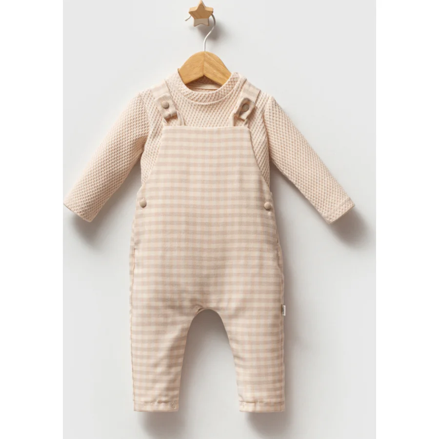 Tongs Baby College Salopet, Kahverengi