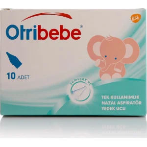 Otribebe Nazal Aspiratör Yedek Ucu, 10 Adet