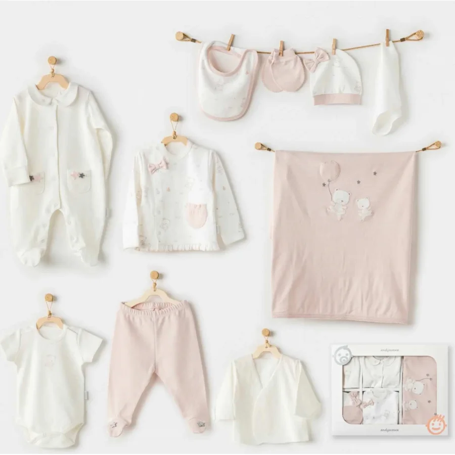 Andywawa Ballerina 10 Parça Hastane Çıkışı, Ekru