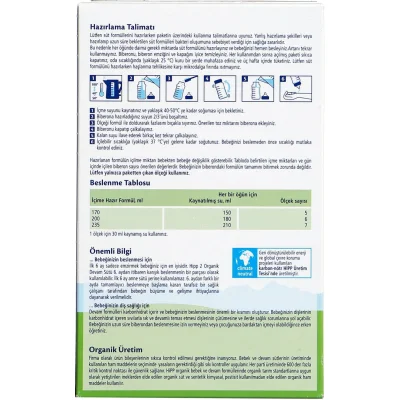 Hipp 2 Organik Devam Sütü, 600 g