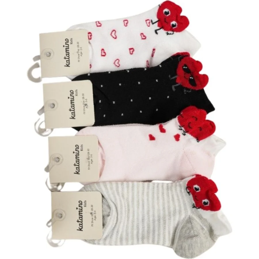 Katamino Meksiko Kız Patik Çorap, Asorti